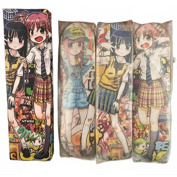 MR/KK KaiKai Skateboard Deck Art NTWRK HIGH SCHOOL STORY! - Picture 1 of 12